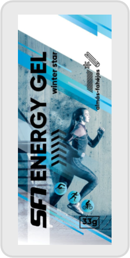 SF1ENERGY GEL almás-fahéjas Winter Star